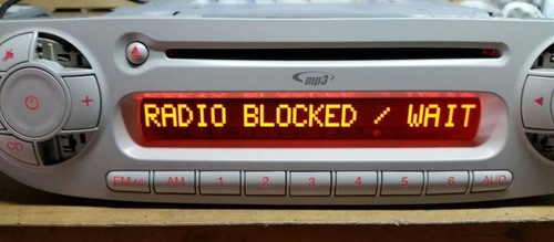 Radio blocked wait fiat 500 - blocked/wait,