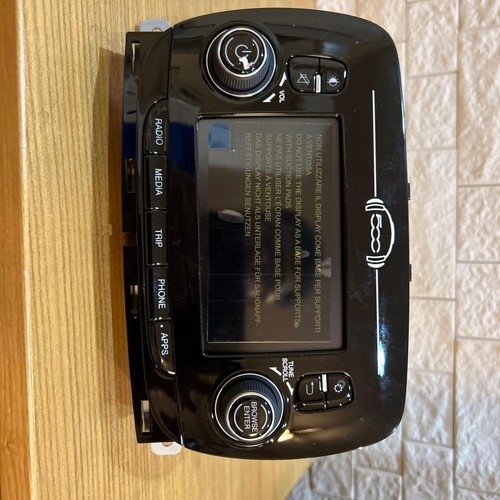 Fiat 500 uconnect radio - 500, head