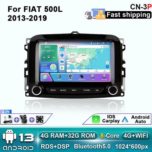 Android car radio for fiat - car,