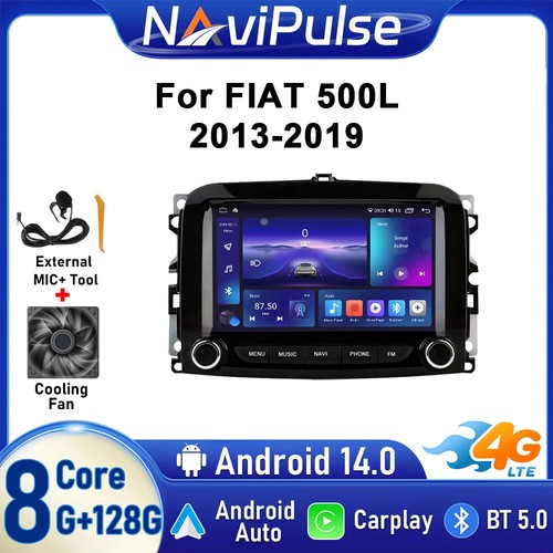 For fiat 500l 2013 2019 - for, stereo