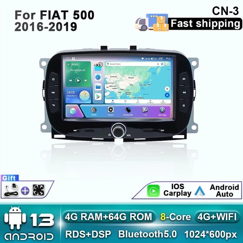 For fiat 500 2016 2019 - 2016-2019, gps